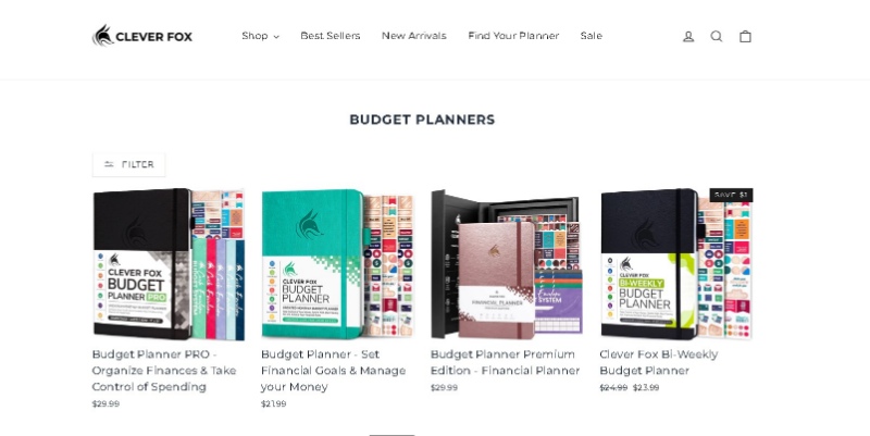Clever Fox Budget Planners