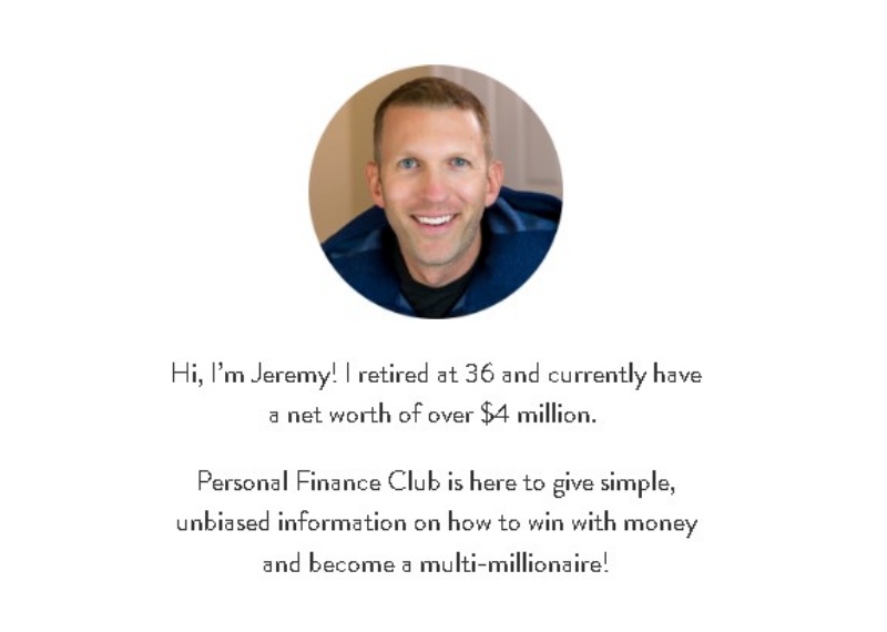 Jeremy Schneider of Personal Finance Club