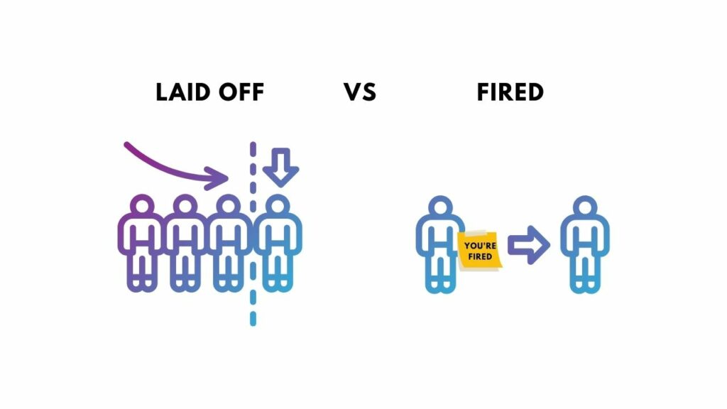 Getting Laid Off vs. Fired