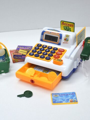 Toy Cash Register for Kids